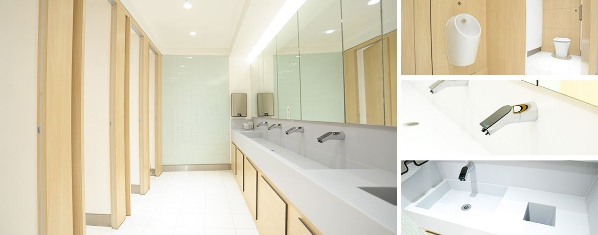 Toyota Headquarters Men's Toilet Refurbishment | An Environmental Case Study 